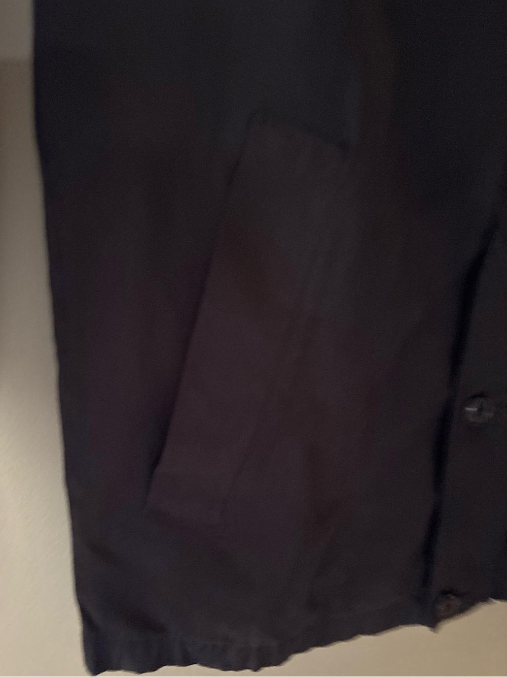 Men’s Abercrombie & Fitch Coat Size Small Black - Picture 5 of 14